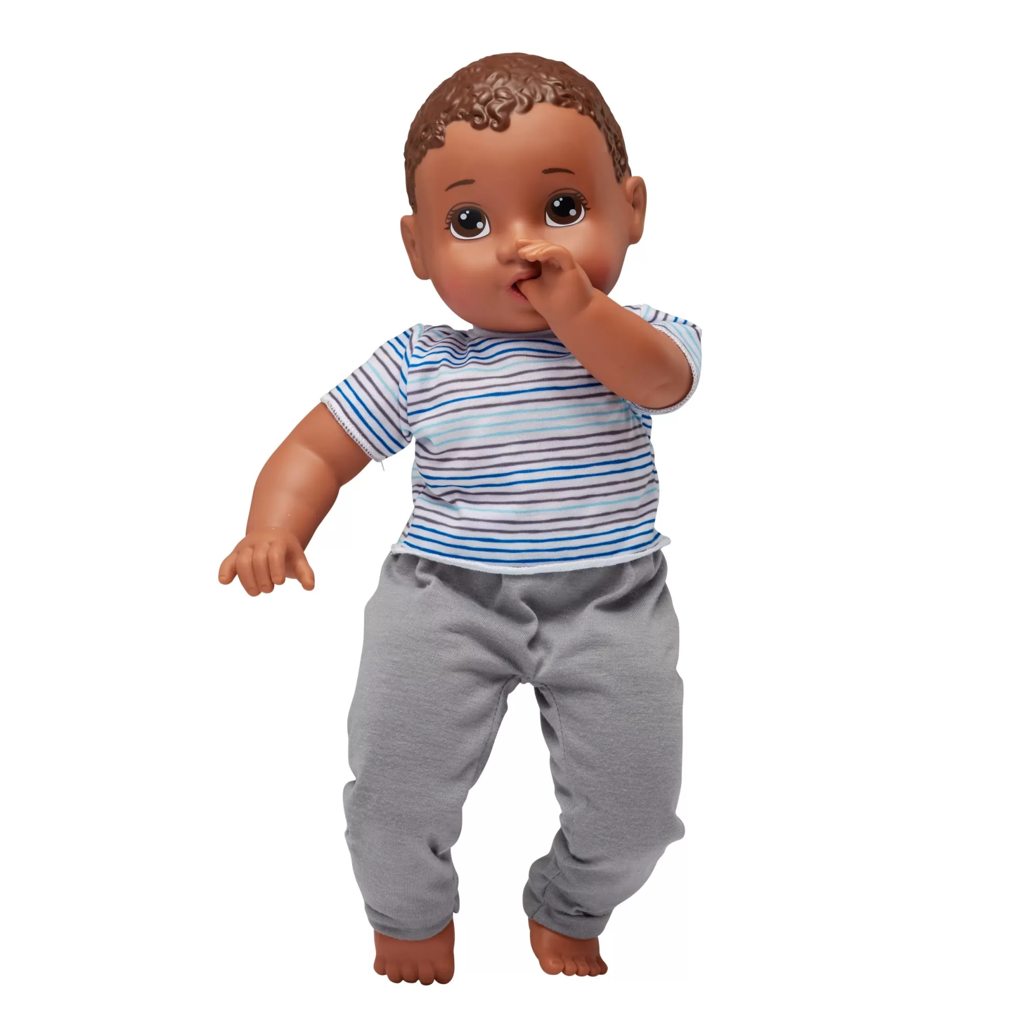 Perfectly Cute® Dolls & Accessories<14-Inch My Sweet Baby Boy Doll Dark Brunette Hair With Brown Eyes