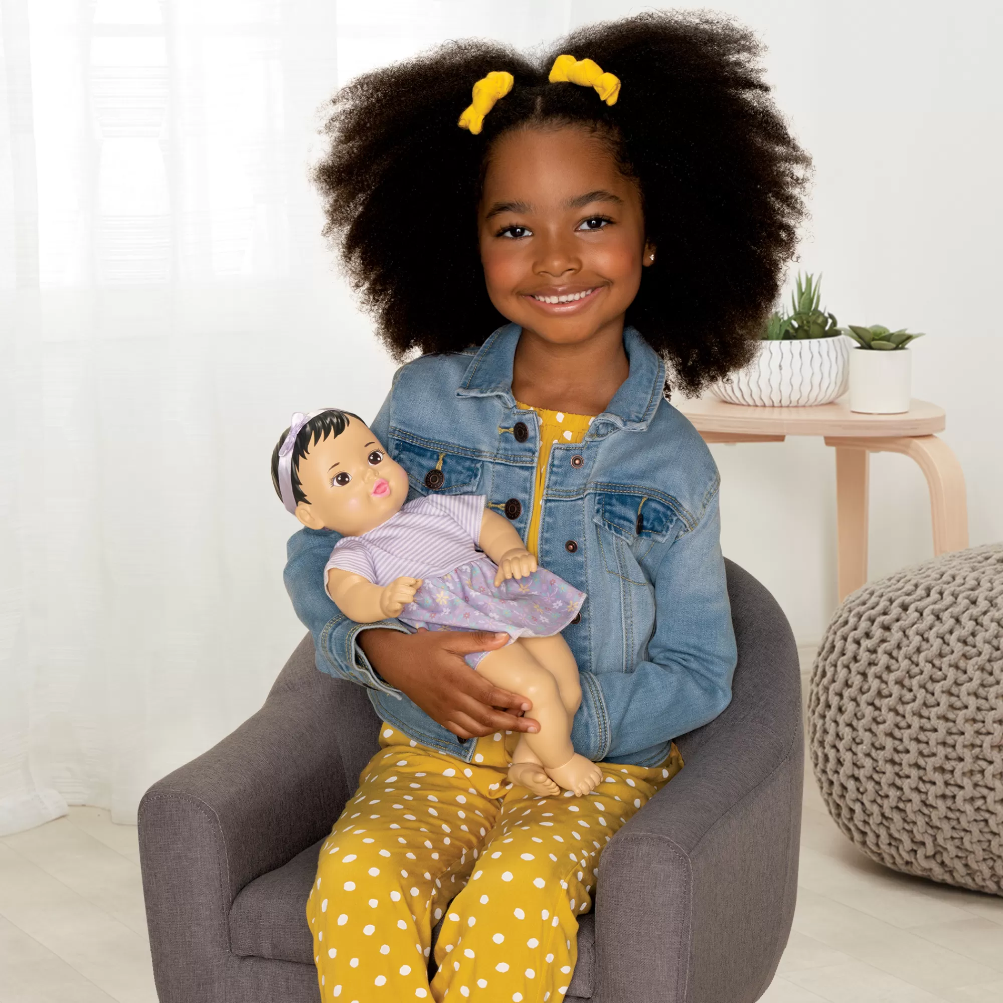 Perfectly Cute® Dolls & Accessories<14-Inch My Sweet Baby Girl Doll Black Hair With Brown Eyes