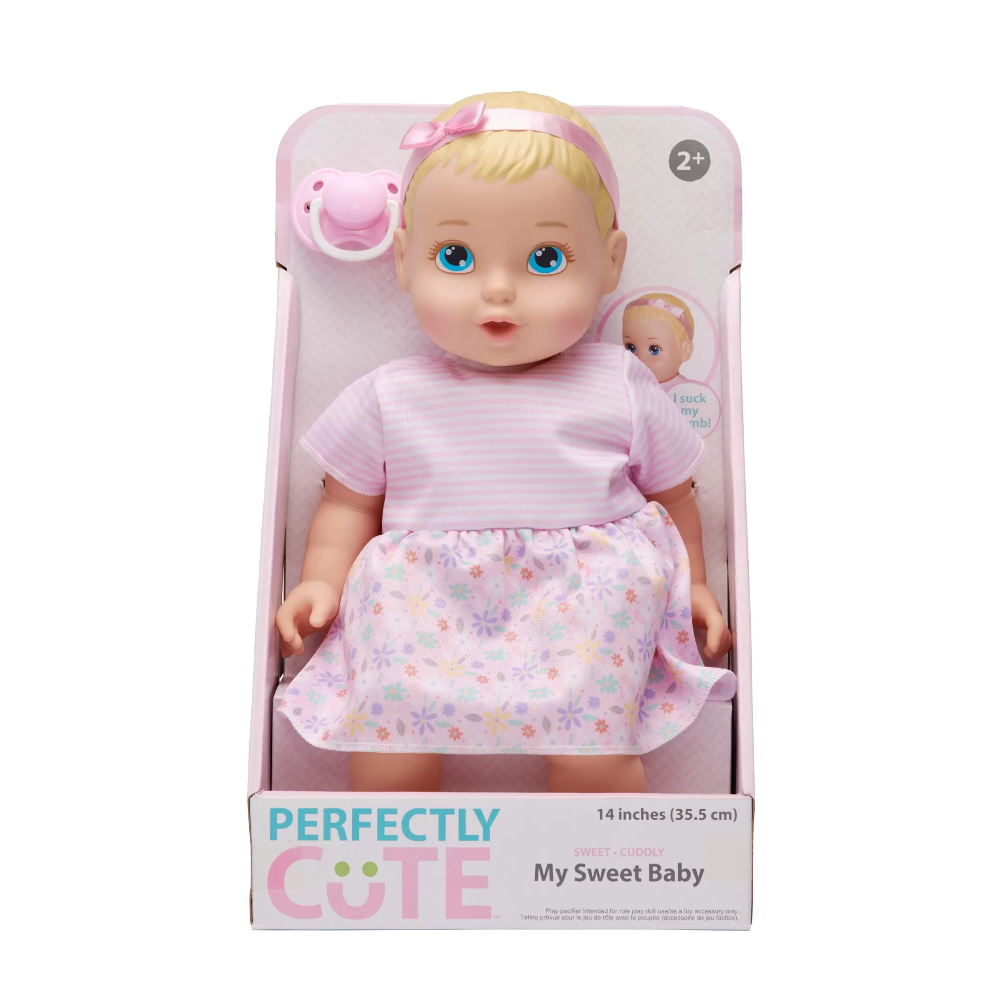Perfectly Cute® Dolls & Accessories<14-Inch My Sweet Baby Girl Doll Blonde Hair With Blue Eyes