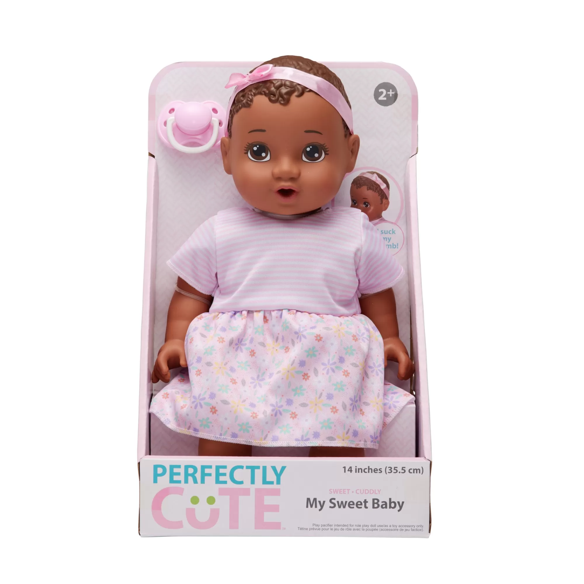 Perfectly Cute® Dolls & Accessories<14-Inch My Sweet Baby Girl Doll Brunette Hair With Brown Eyes