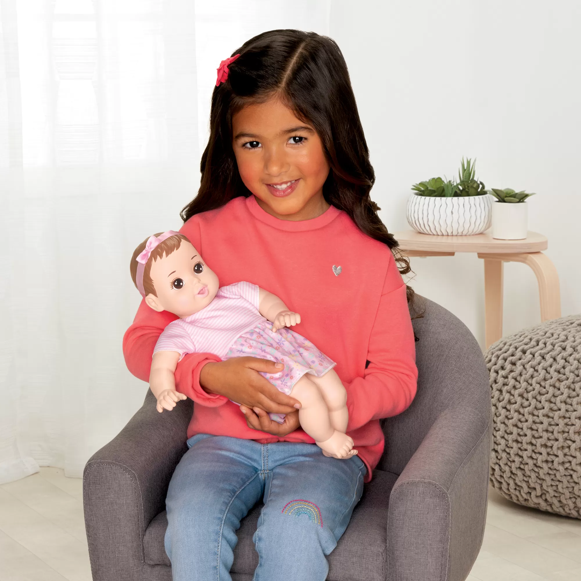 Perfectly Cute® Dolls & Accessories<14-Inch My Sweet Baby Girl Doll Light Brunette Hair With Brown Eyes