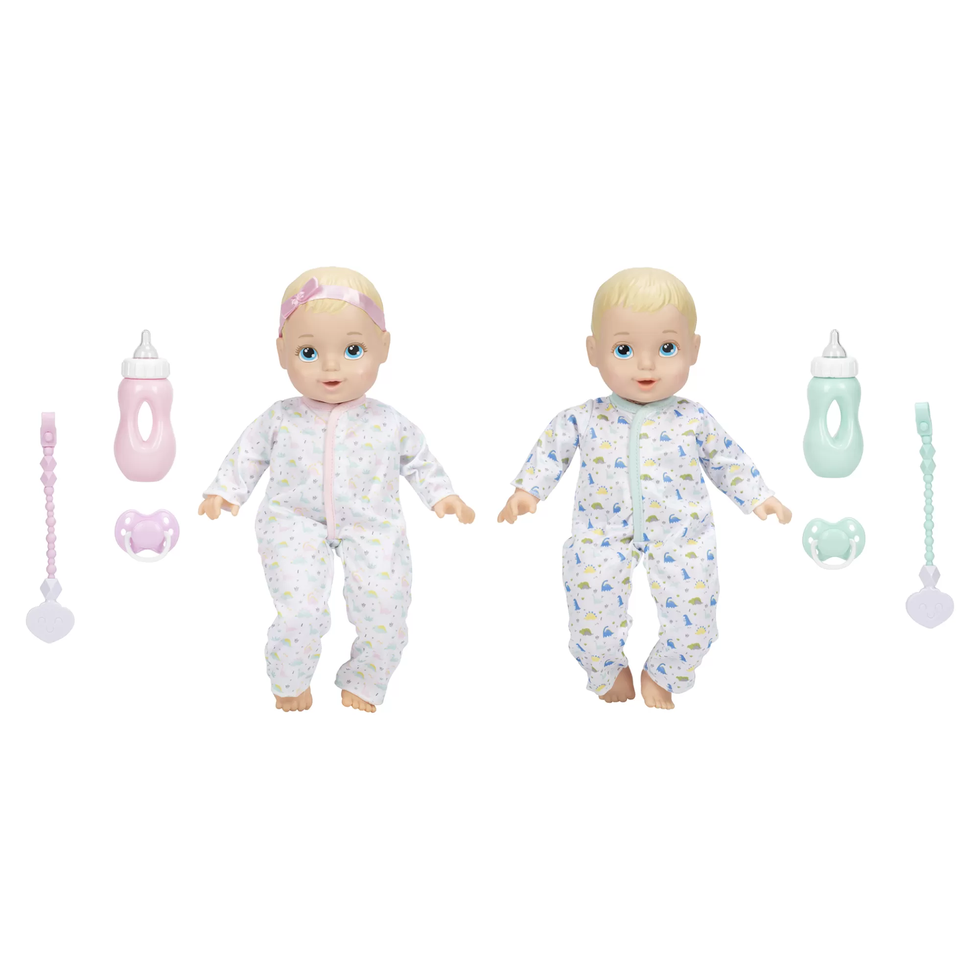 Perfectly Cute® Dolls & Accessories<14-Inch My Sweet Baby Twins Twin B/G Dolls Blonde With Blue Eyes