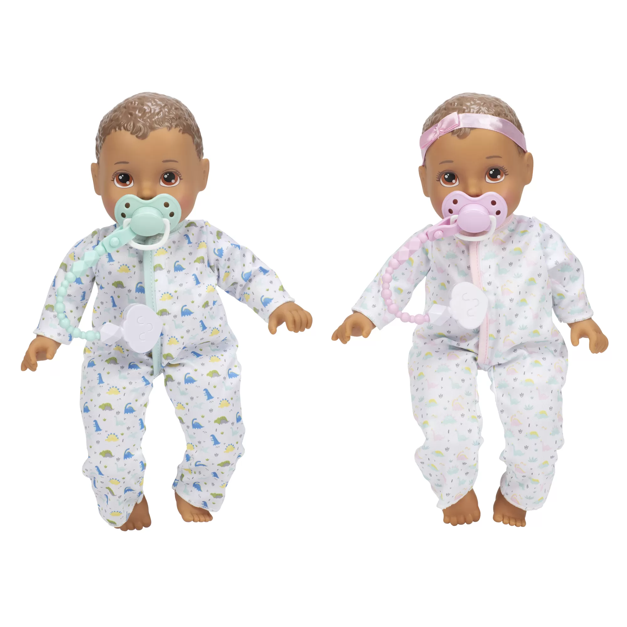 Perfectly Cute® Dolls & Accessories<14-Inch My Sweet Baby Twins Twin B/G Dolls Brunette With Brown Eyes