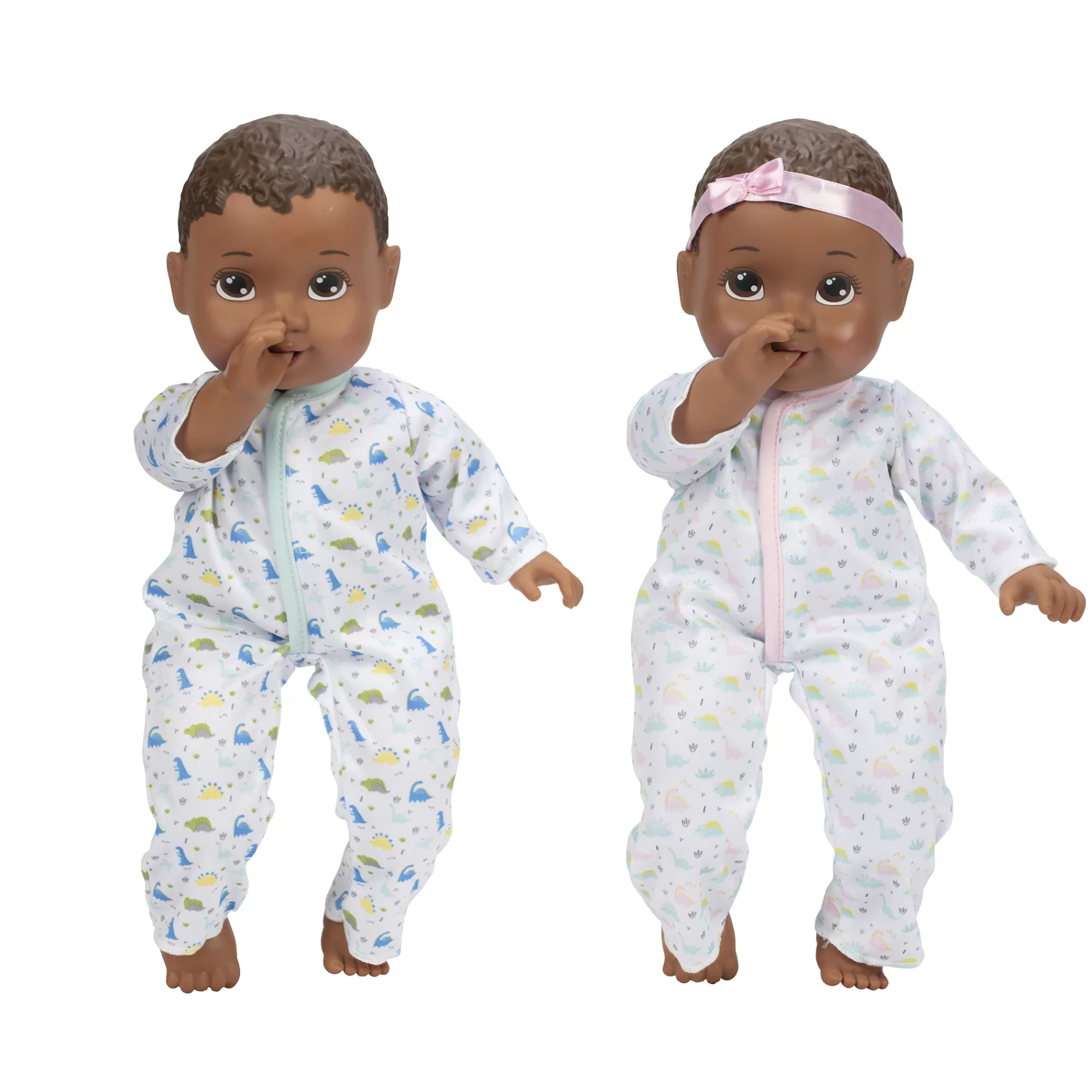 Perfectly Cute® Dolls & Accessories<14-Inch My Sweet Baby Twins Twin B/G Dolls Dark Brunette With Brown Eyes