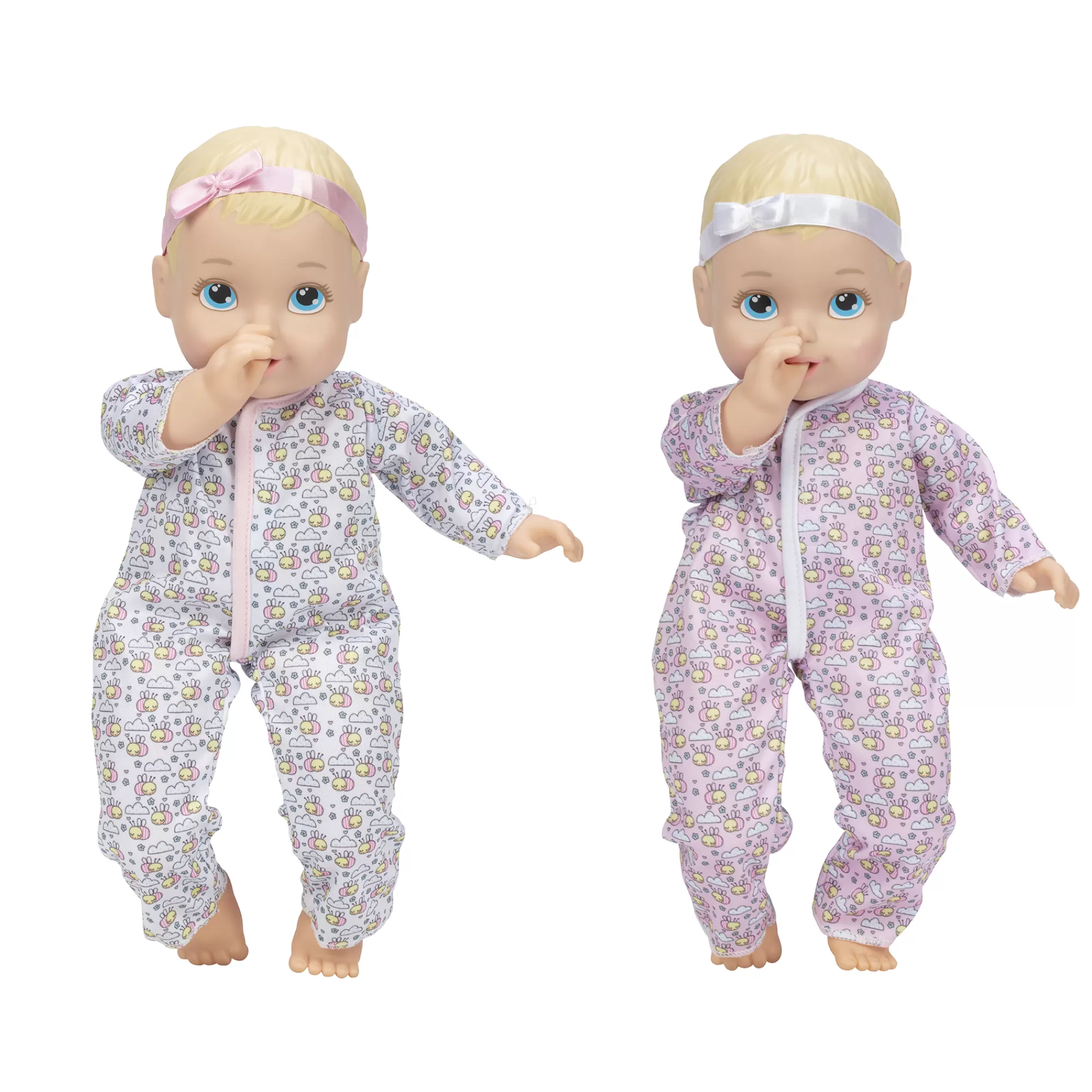 Perfectly Cute® Dolls & Accessories<14-Inch My Sweet Baby Twins Twin Girl Dolls Blonde With Blue Eyes