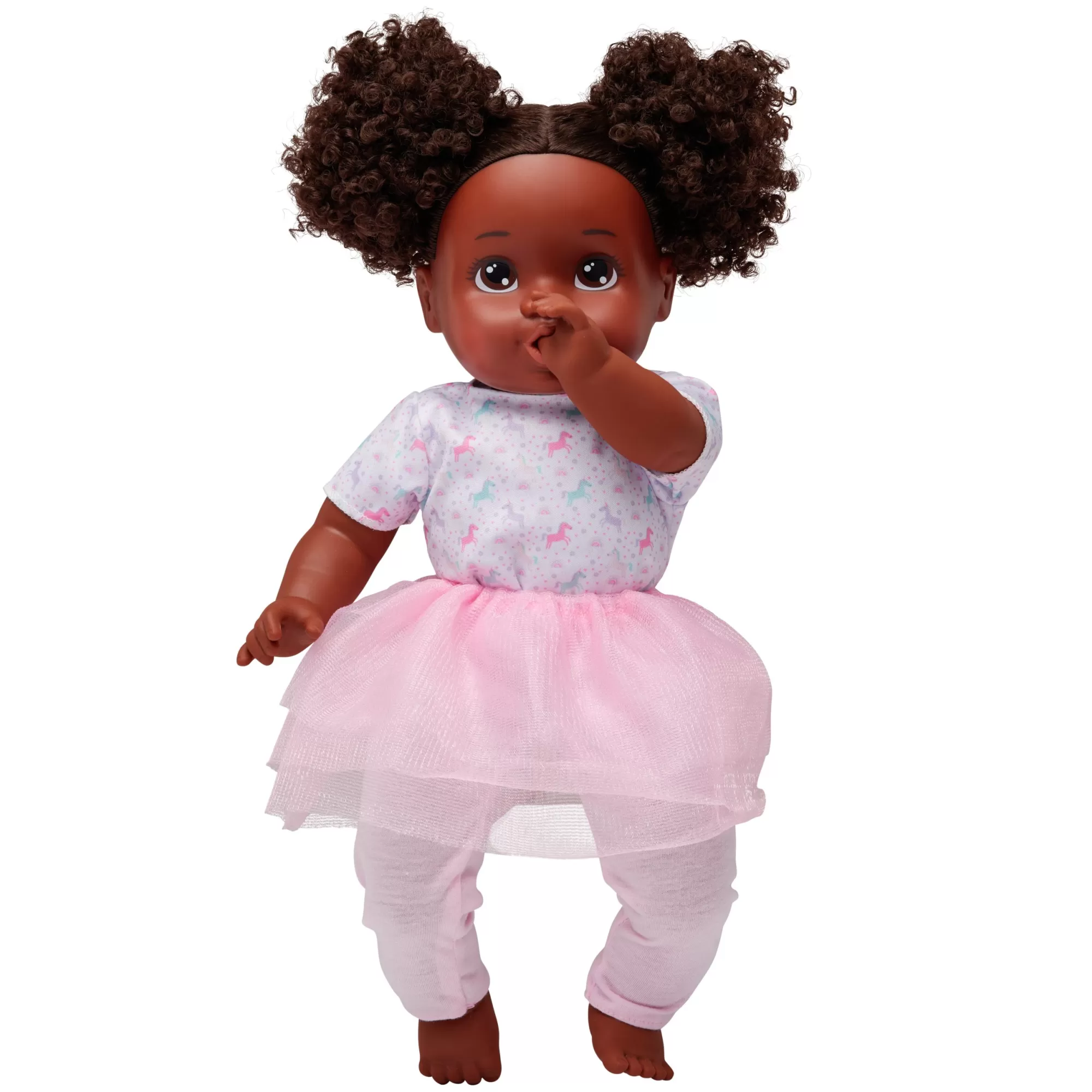 Perfectly Cute® Dolls & Accessories<14-Inch My Sweet Toddler Girl Doll Dark Brunette Brown Eyes