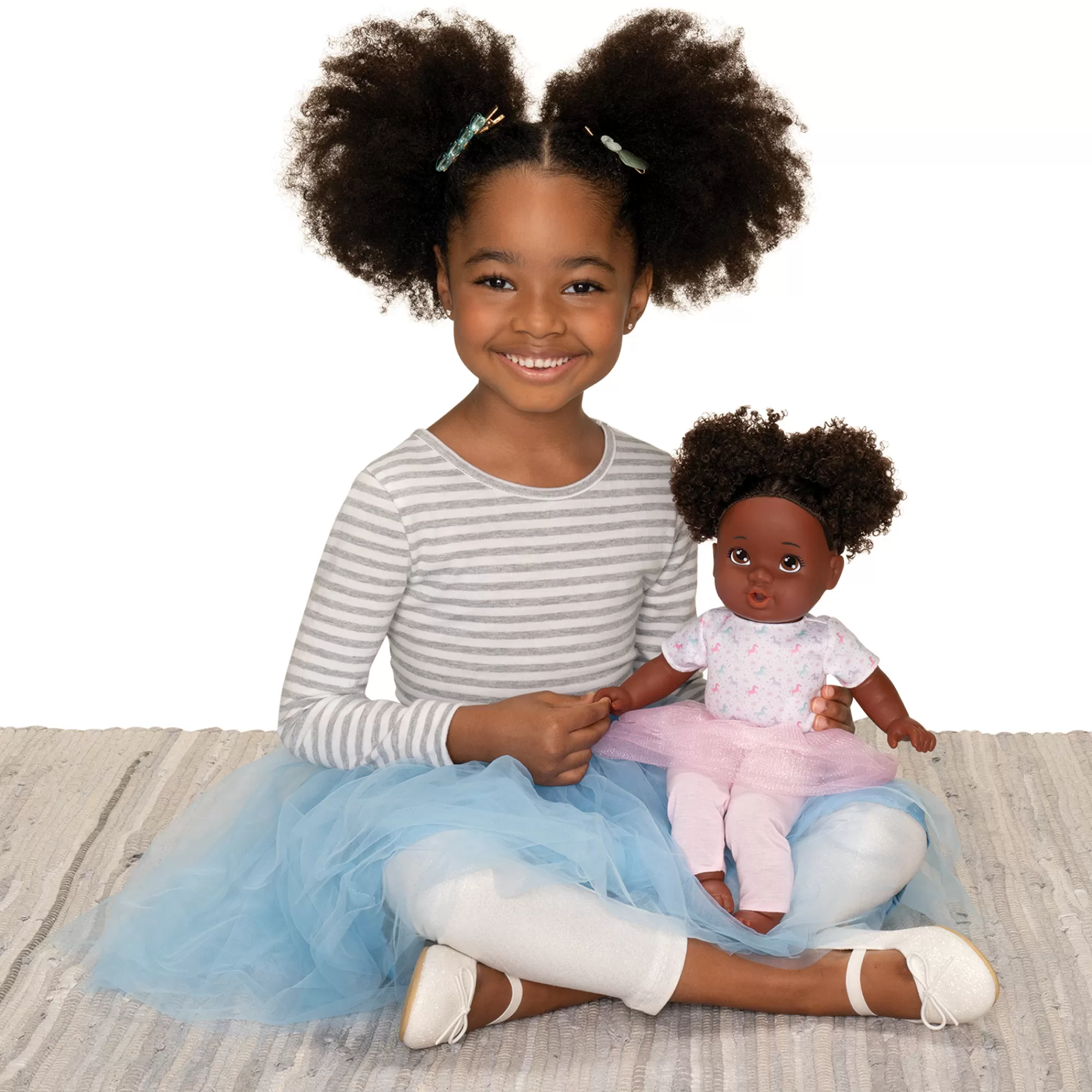 Perfectly Cute® Dolls & Accessories<14-Inch My Sweet Toddler Girl Doll Dark Brunette Brown Eyes