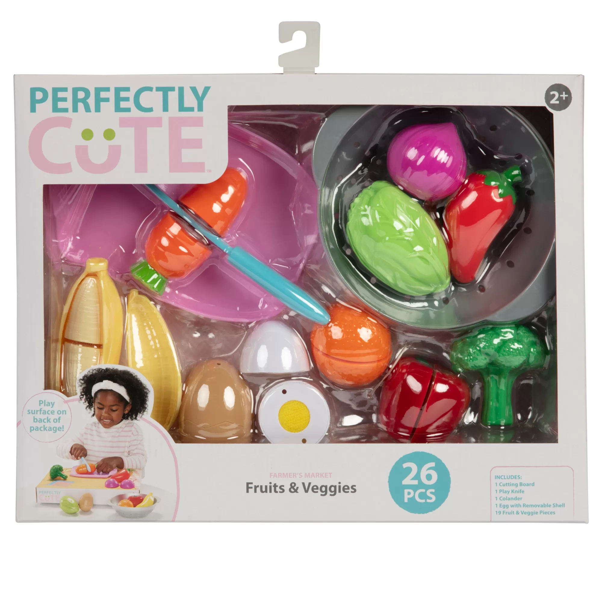 Perfectly Cute® Dress-Up & Role-Play<Home Slice 'N Peel Food Set Fruit & Veggies Box Set