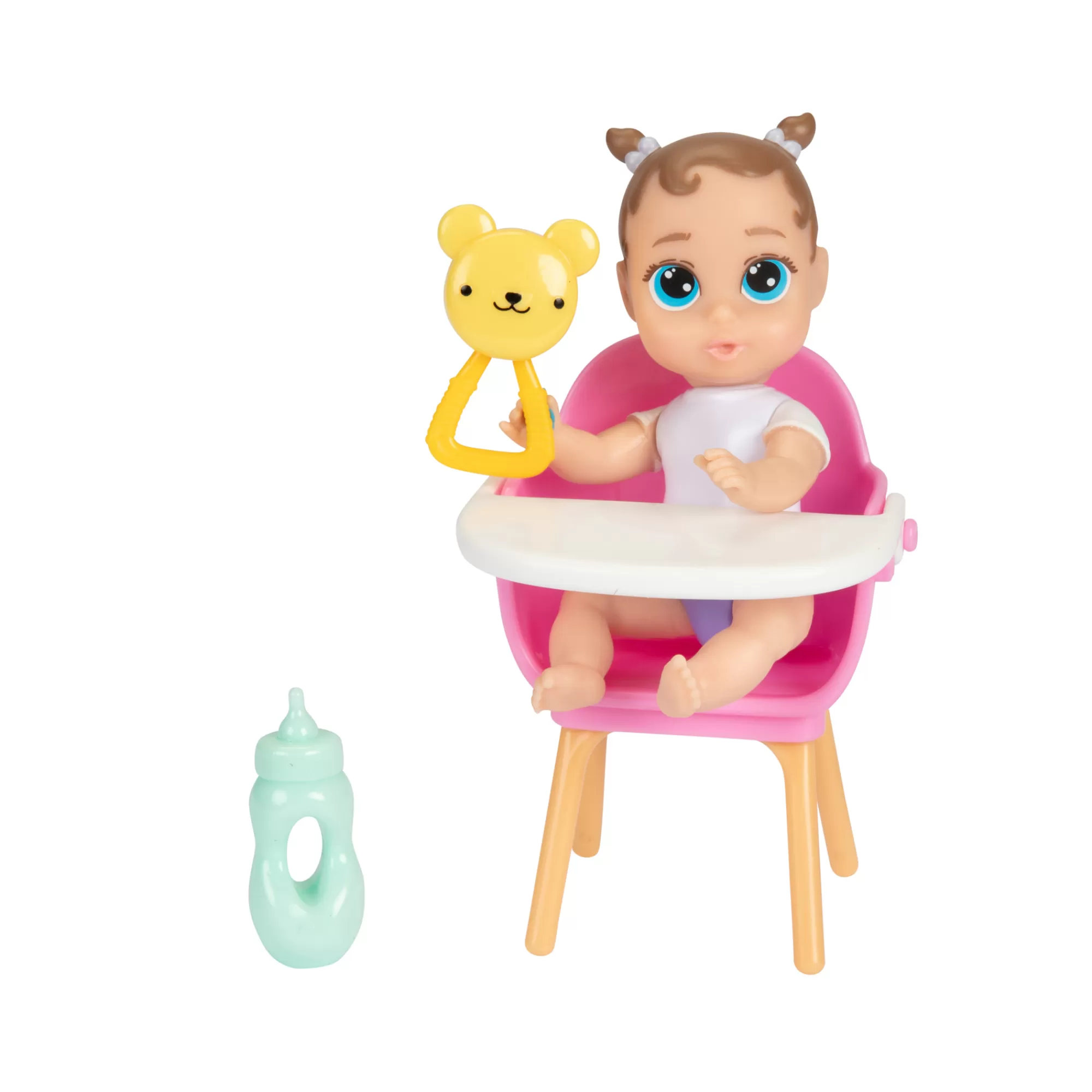 Perfectly Cute® Dolls & Accessories<My Lil Babies 4-Inch Light Brown Pigtails Blue Eyes Doll