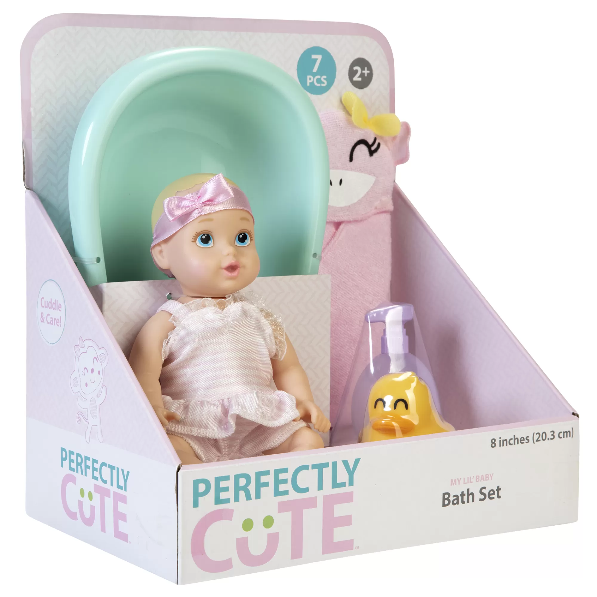 Perfectly Cute® Dolls & Accessories<My Lil' Baby Bath Time Playset With 8-Inch Waterproof Doll