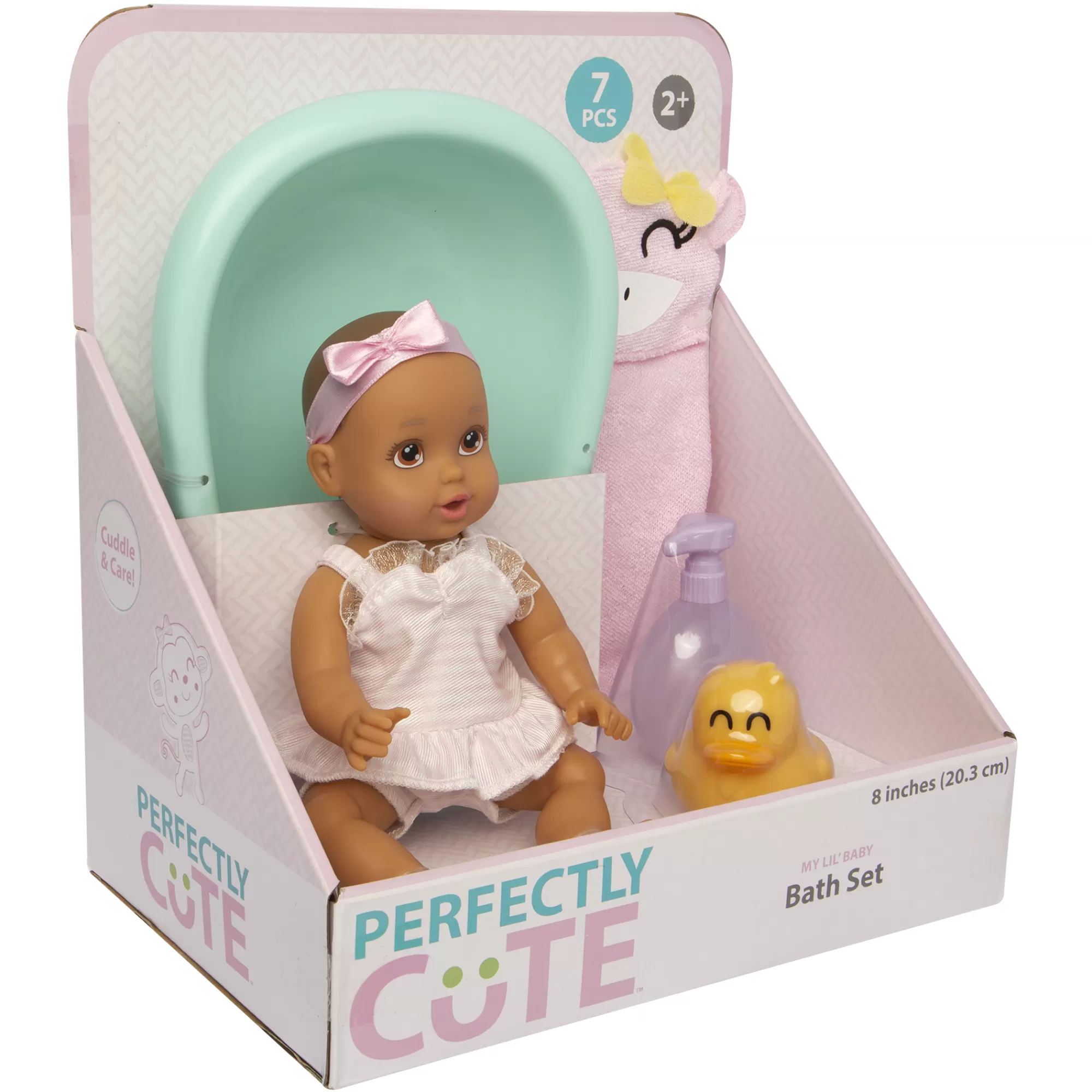 Perfectly Cute® Dolls & Accessories<My Lil' Baby Bath Time Playset With Waterproof 8-Inch Doll